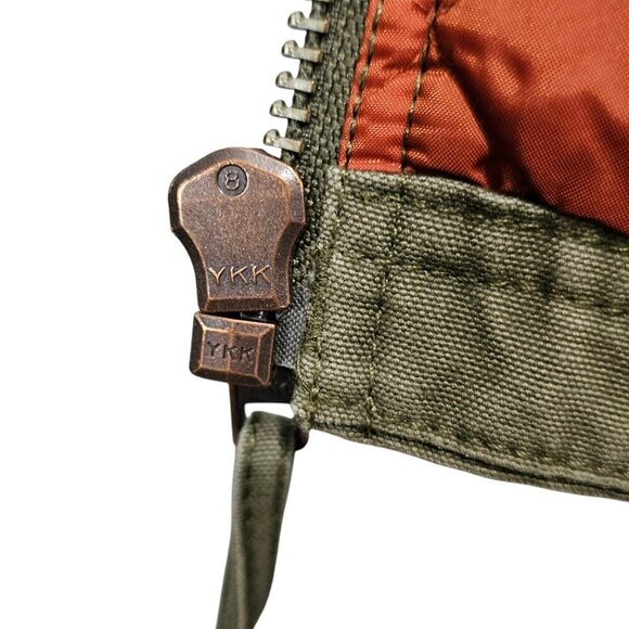 Duluth Trading Co Women's Can-Do Canvas Work Cotton Olive Barn Vest - Picture 6 of 11